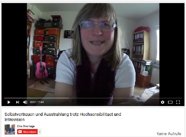 Selbstvertrauen und Ausstrahlung trotz Hochsensibilitaet und Introvision